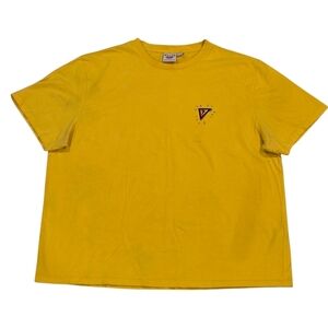 Guess x J. Balvin Collab Vibras Men's Graphic T-Shirt Yellow Size 2XL